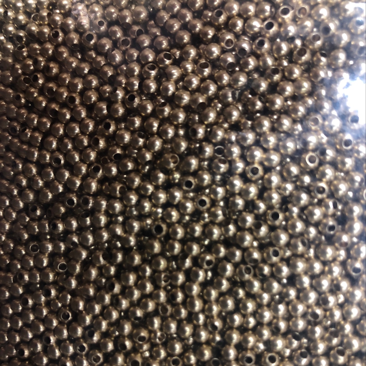 Copper beads straight hole thumbnail