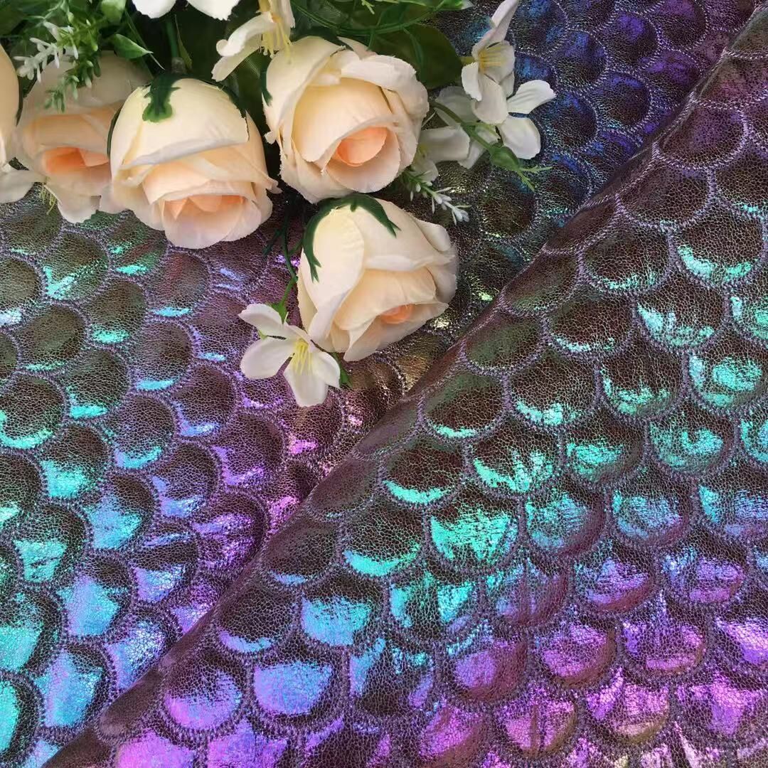 幻彩爆裂纹绣鱼鳞纹详情图6