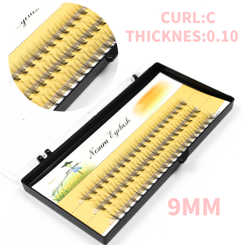 假睫毛嫁接朵毛草人朵毛EYELASH EXTENSION稻草人0.10粗度8-14MM详情图5