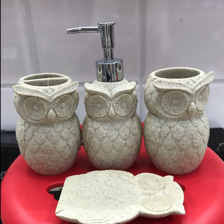 砂石四件套猫头鹰系列图