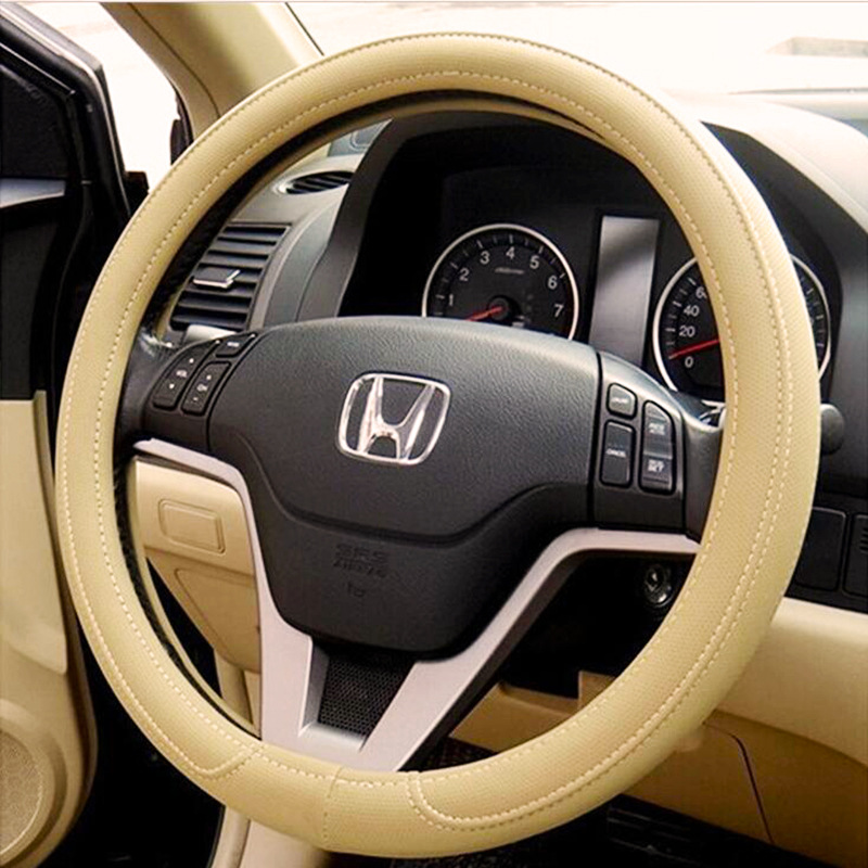 Car Steering Wheel Cover Frosted And Punched Car Interior Manufacturers Direct Sales Pc Handle Cover Item Picture