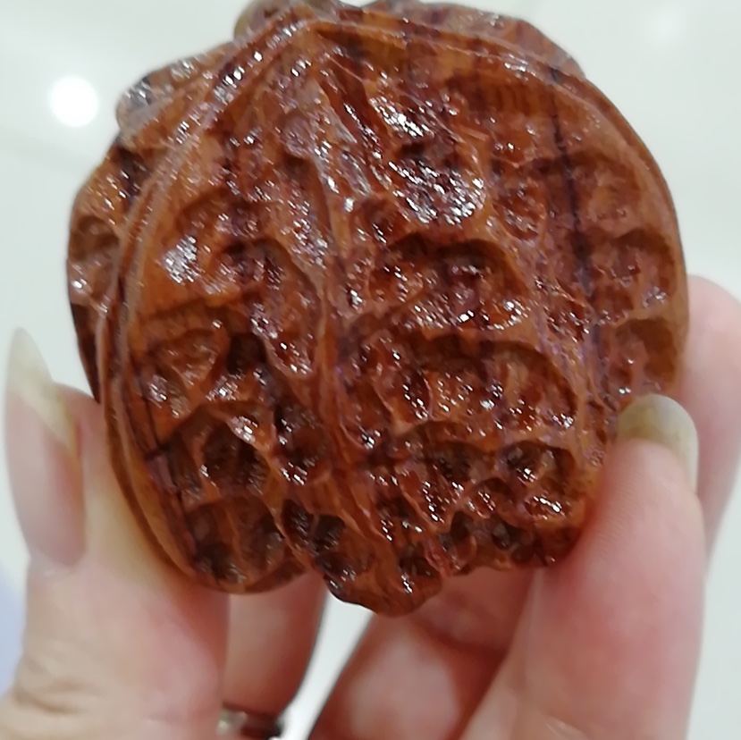 花梨木手把件细节图