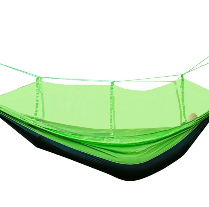 Yiwu Selection outdoor camping hammock parachute mesh hammock summer mosquito repellent