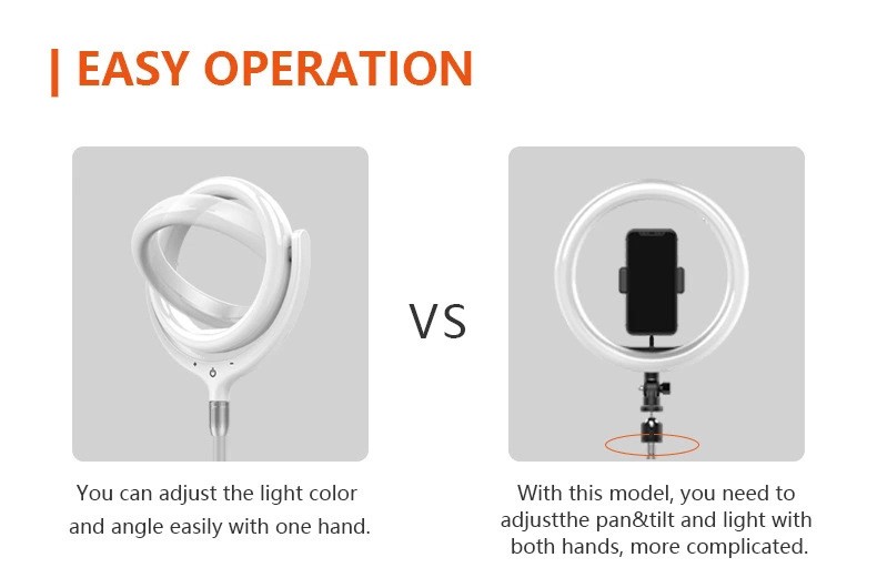 Amazon New 12 inches 30cm Beauty Live Fill Light ring light详情图6