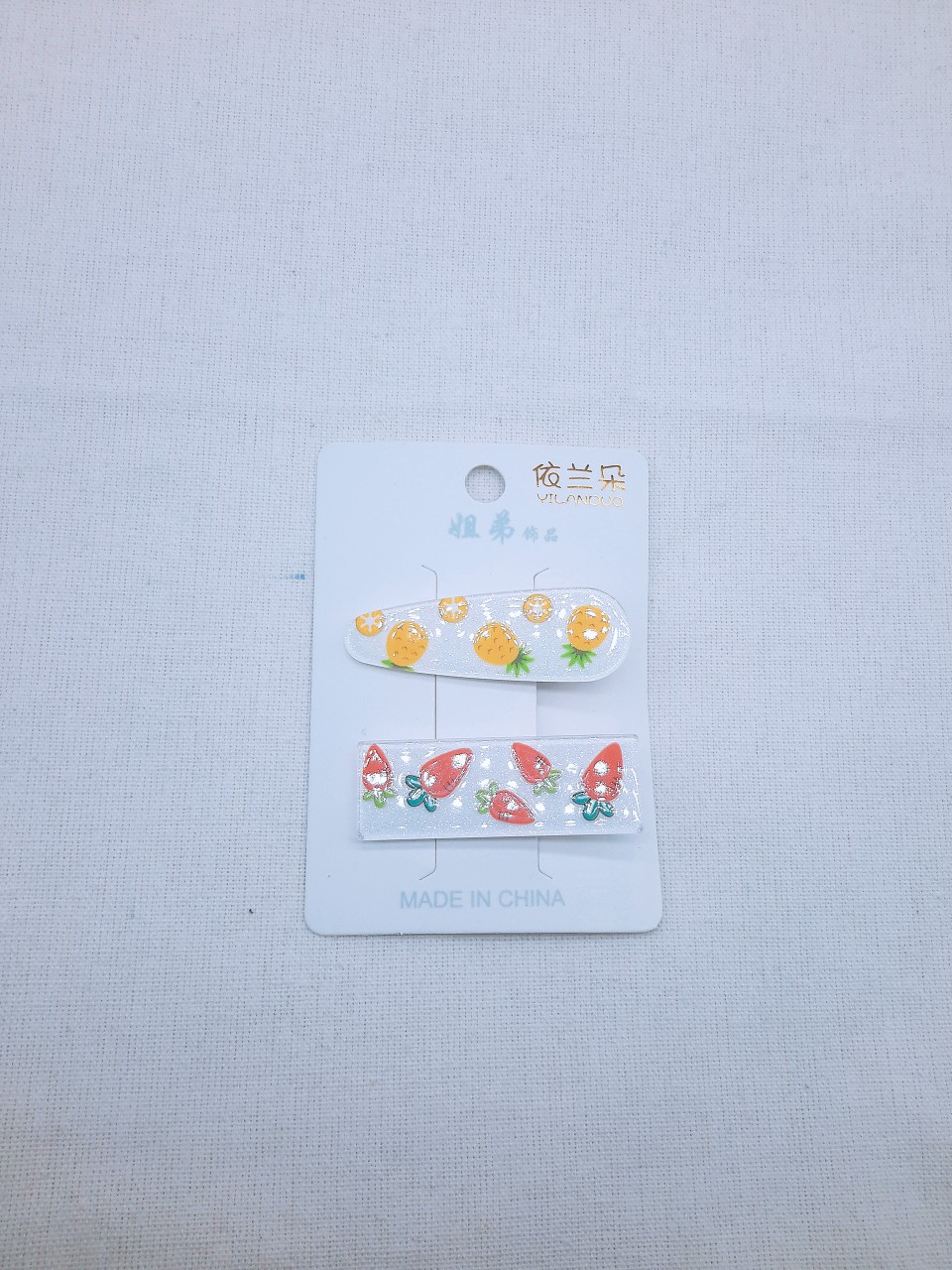 Adult hair clips, Korean Internet celebrity Instagram fruit bangs clips, student hair clips, baby girl clips, cute princess headwear, hair accessories Specification image