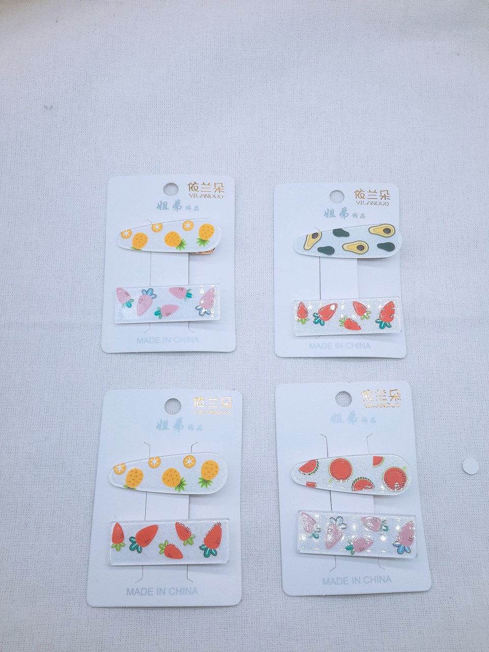 Adult hair clips, Korean Internet celebrity Instagram fruit bangs clips, student hair clips, baby girl clips, cute princess headwear, hair accessories Application Scenario