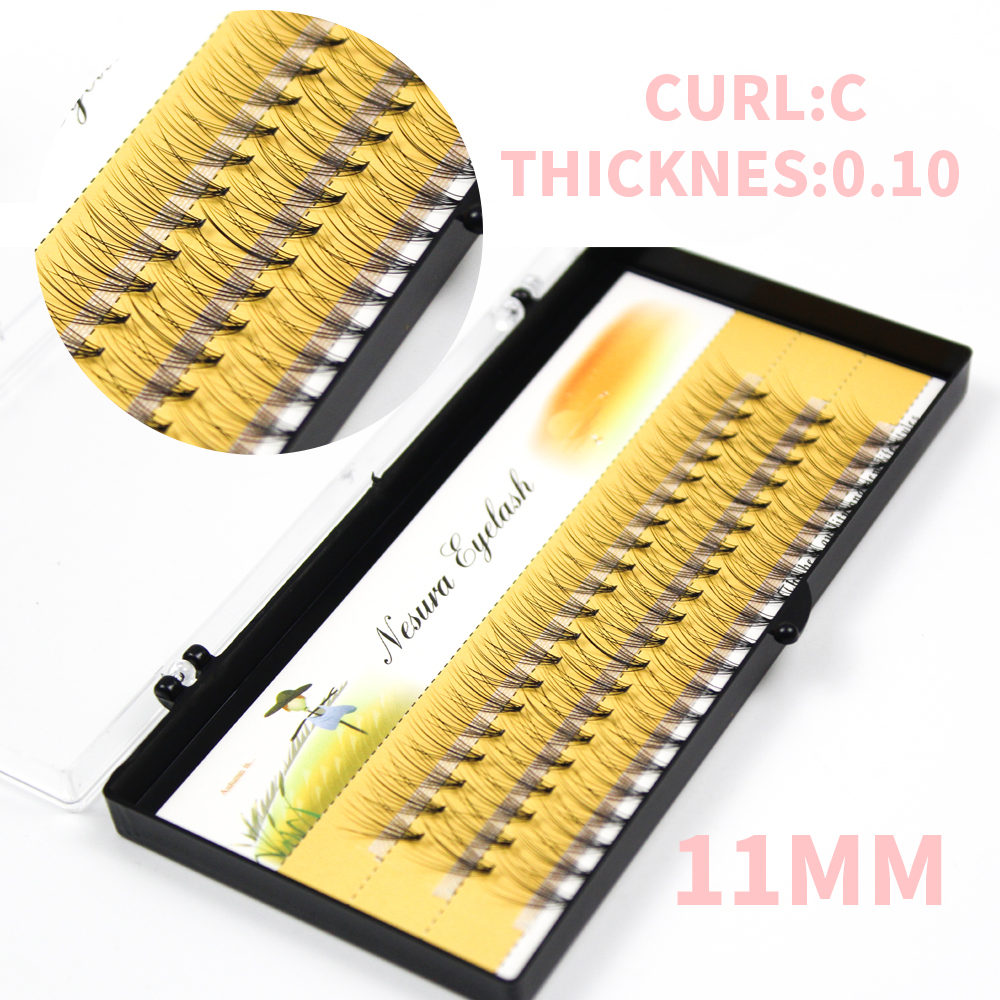 假睫毛嫁接朵毛草人朵毛EYELASH EXTENSION稻草人0.10粗度8-14MM详情图7
