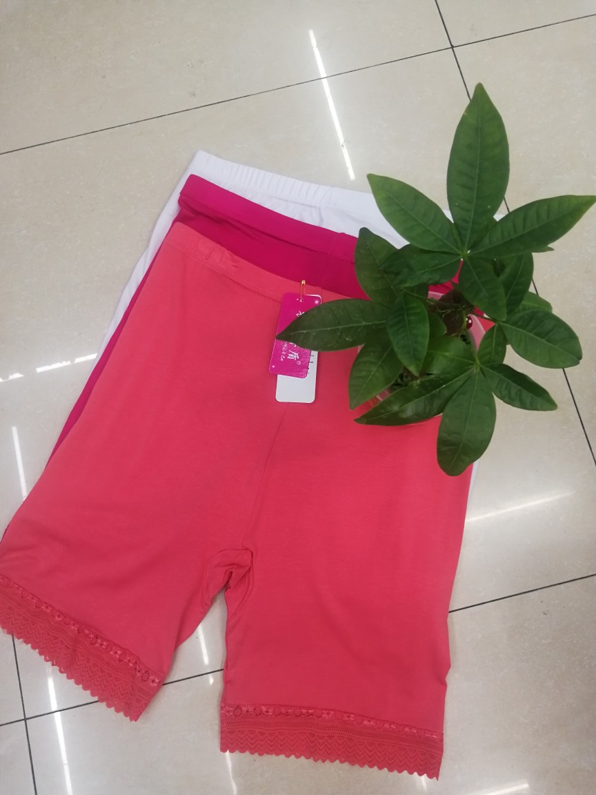 Women's Long Safety Pants Sexy Lace Lace Quarter Pants With Women's Pants