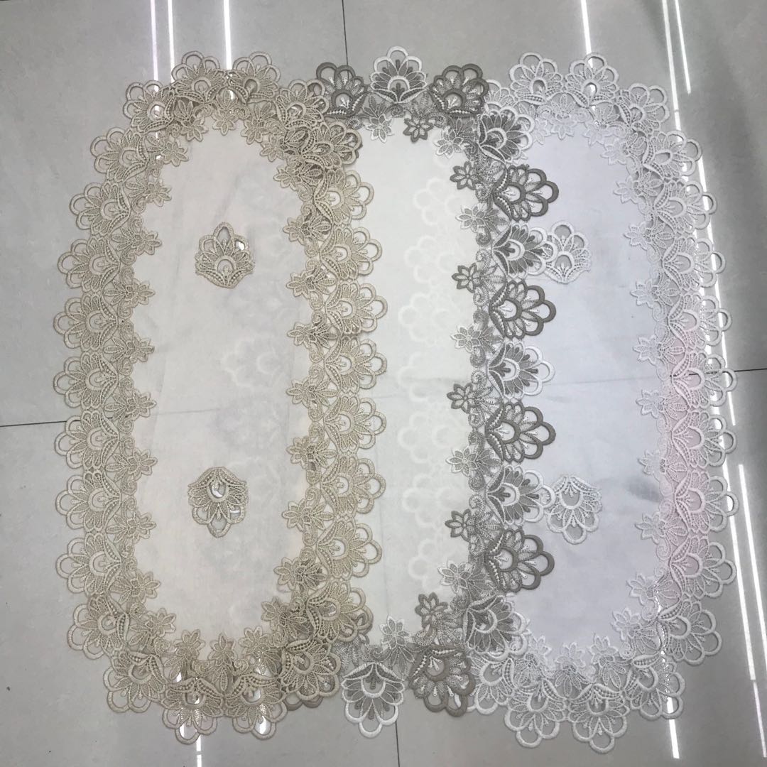 Factory direct sales of water-soluble lace tablecloths details Picture