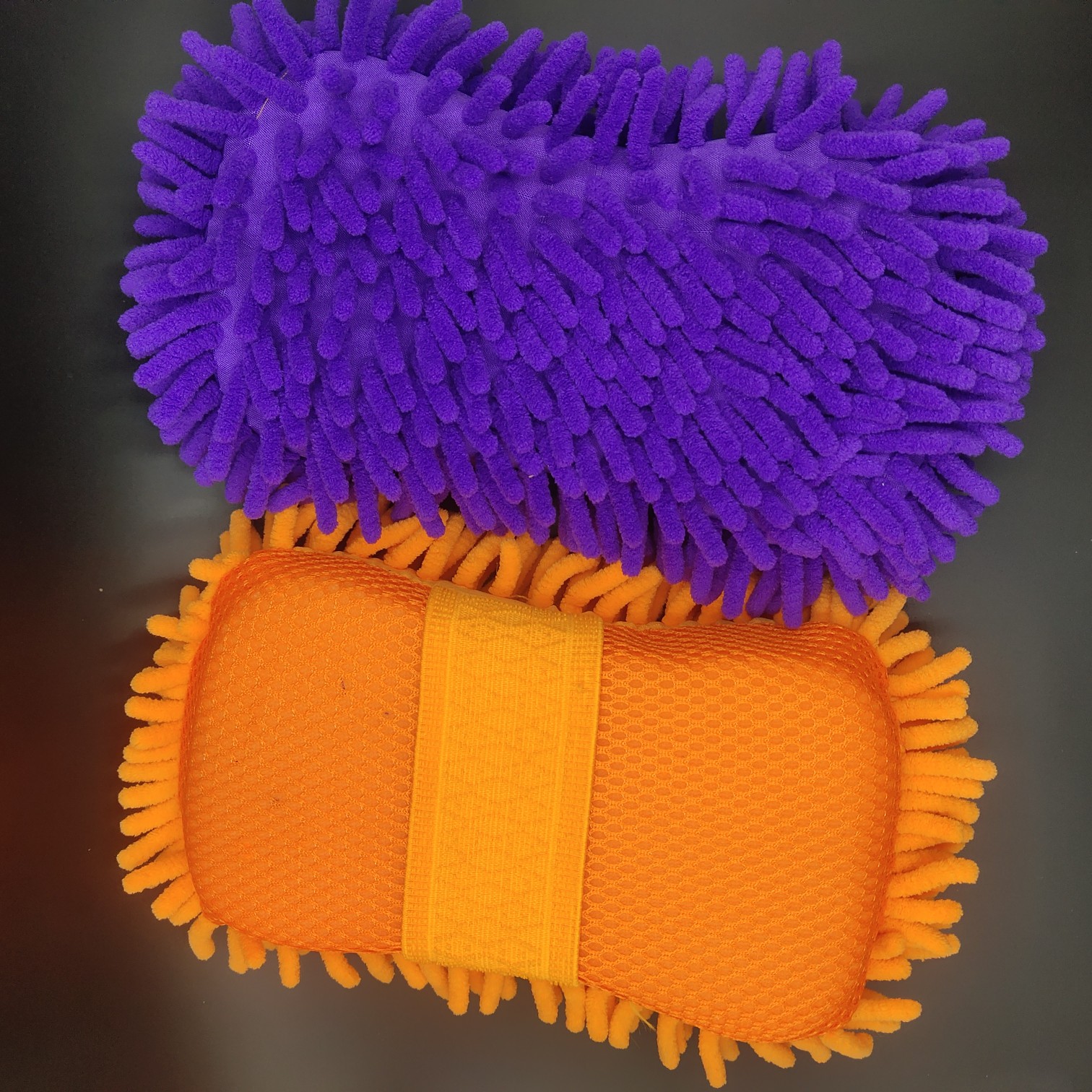 Chenille Car Wash Sponge Block Extra Large Encryption details Picture
