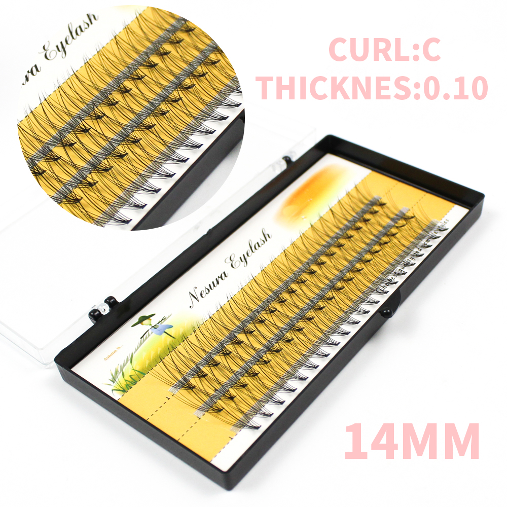 假睫毛嫁接朵毛草人朵毛EYELASH EXTENSION稻草人0.10粗度8-14MM详情图9