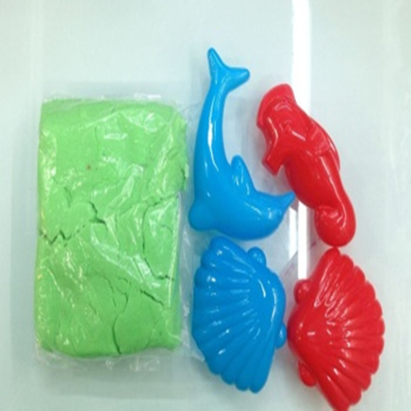 义乌好货 400g黑盒彩盒装太空 沙石英砂塑型好锻炼动手能力详情4