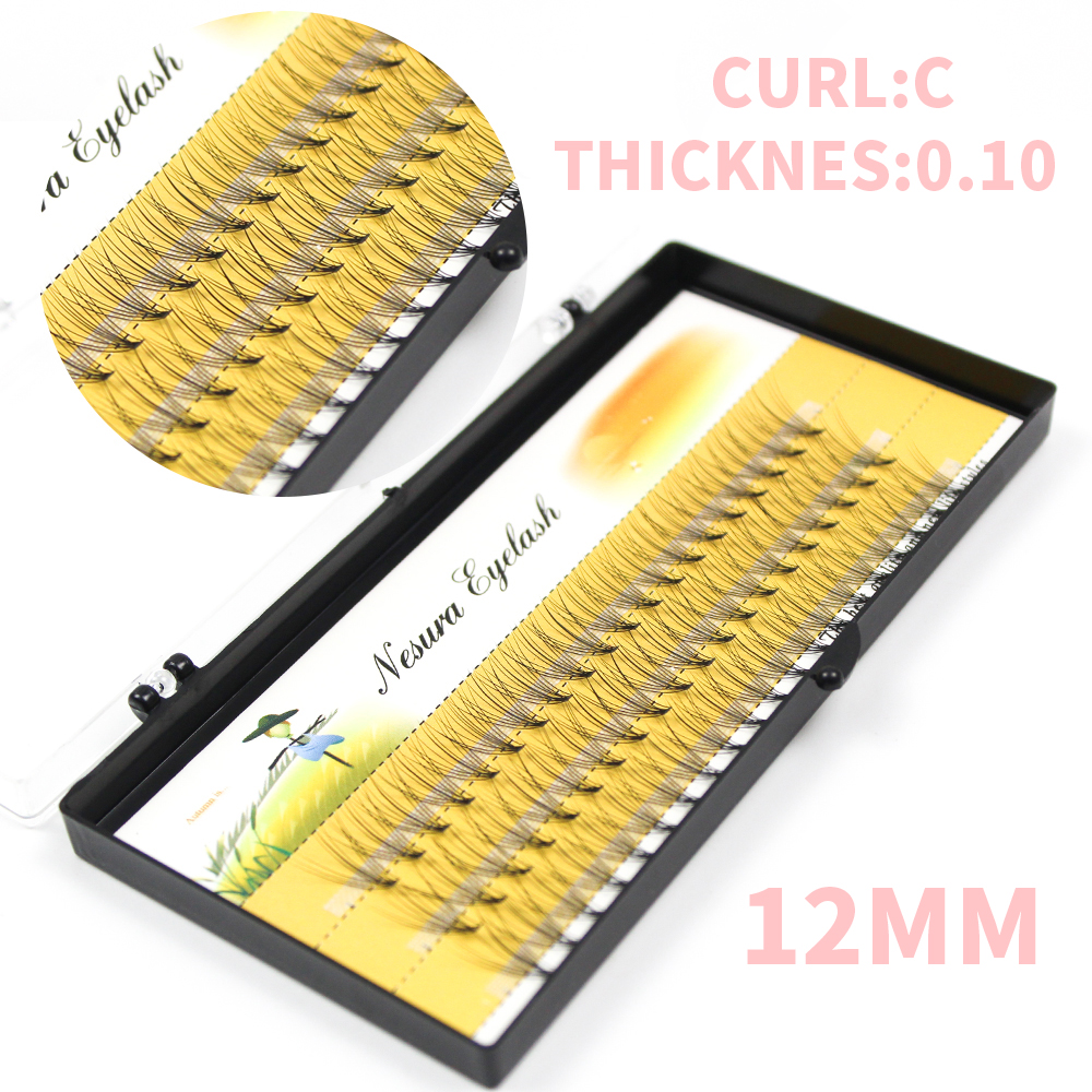 假睫毛嫁接朵毛草人朵毛EYELASH EXTENSION稻草人0.10粗度8-14MM详情图8