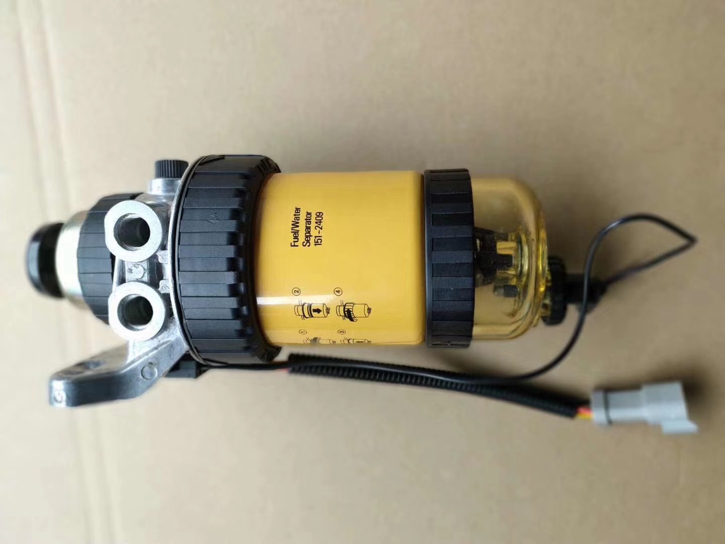 JCB,PERKINS,CAT, fuel filter assembly with sensor