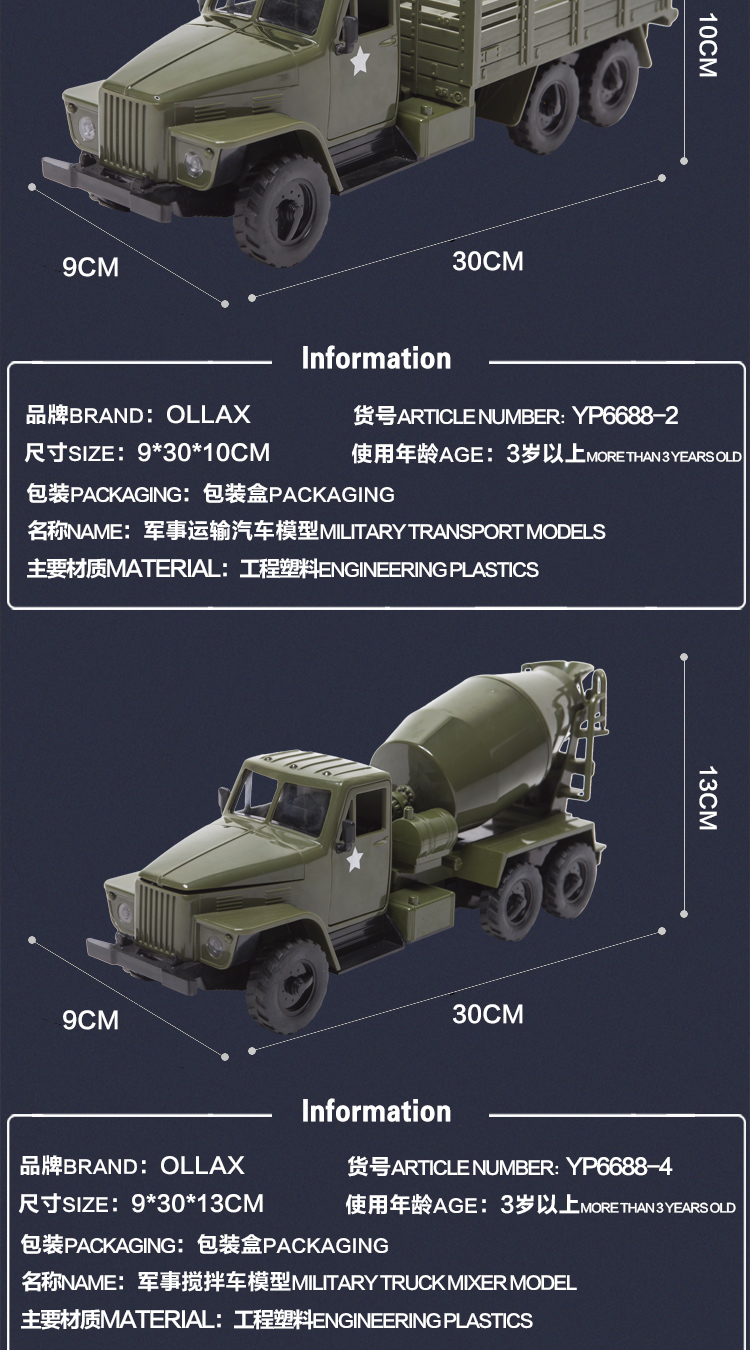 Military vehicle toys detail image 3