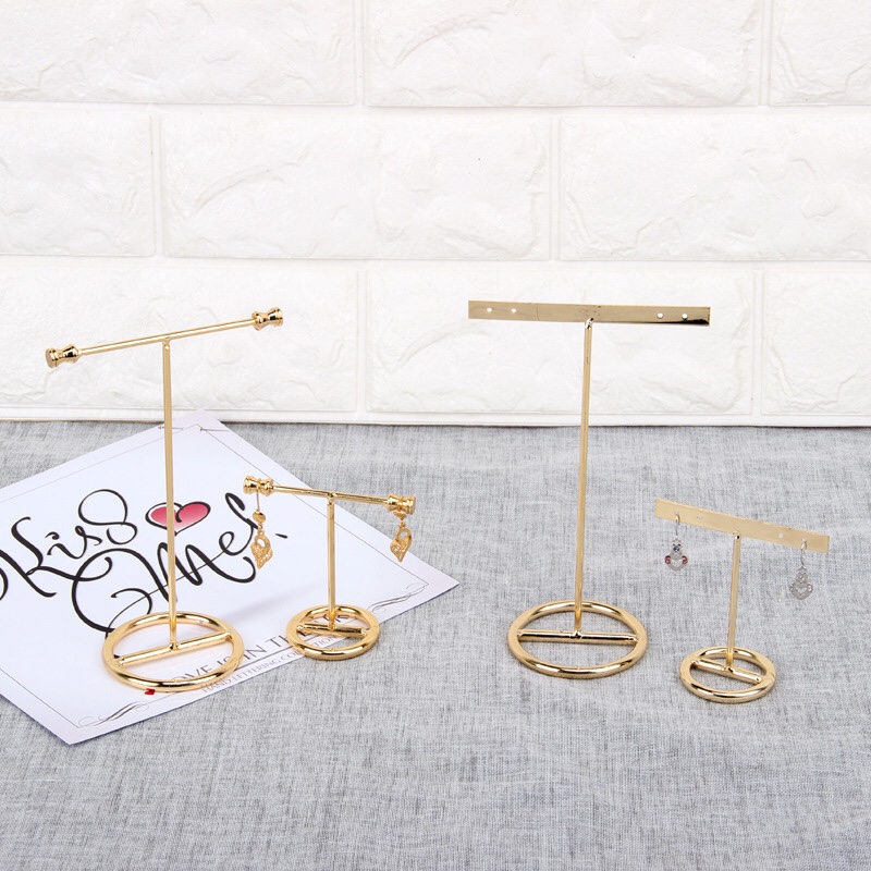 Earring display rack Metal stud rack creative retro earring rack European eardrop display jewelry hanging rack northern Europe thumbnail