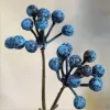 Green vine fruit, blueberry fruit, garden simulation berries, flower arrangement materials, plant fruits, money fruit, love bean Item Picture