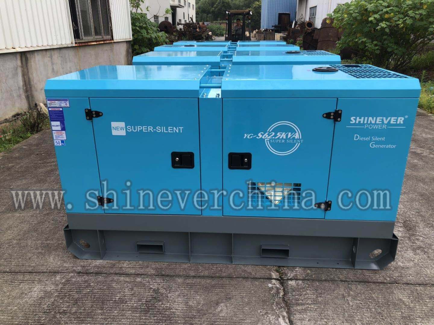 Shinever 柴油发电机组 50KW/62.5KVA 静音款全自动潍柴玉柴发电机 Diesel Generator详情图2