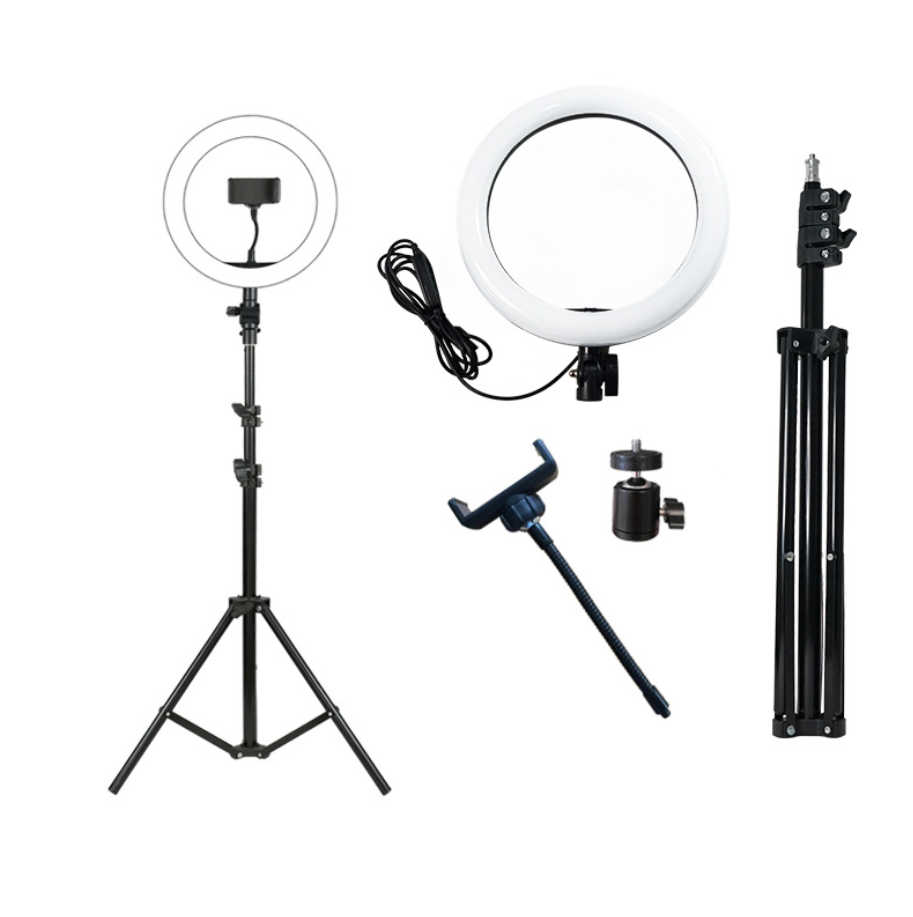 10" 26cm Ring Light with Tripod Stand for Live Stream Video Specification image