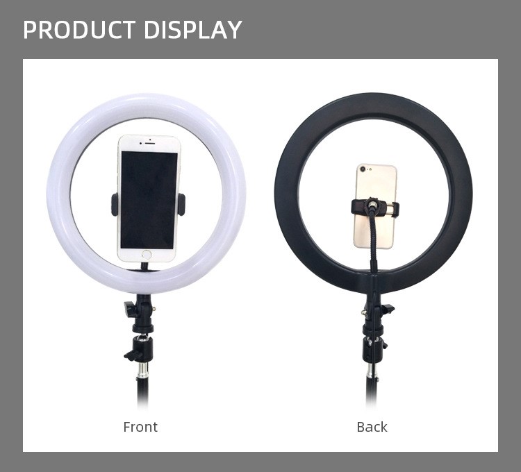 10" 26cm Ring Light with Tripod Stand for Live Stream Video详情图3