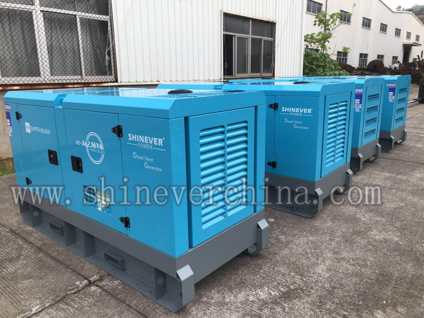 Shinever 柴油发电机组 50KW/62.5KVA 静音款全自动潍柴玉柴发电机 Diesel Generator详情图4