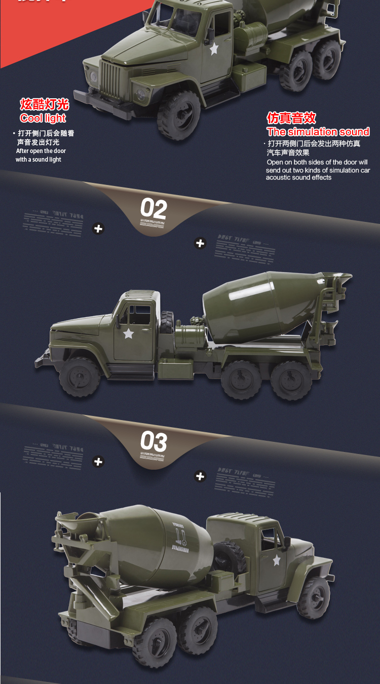 Military vehicle toys detail image 6