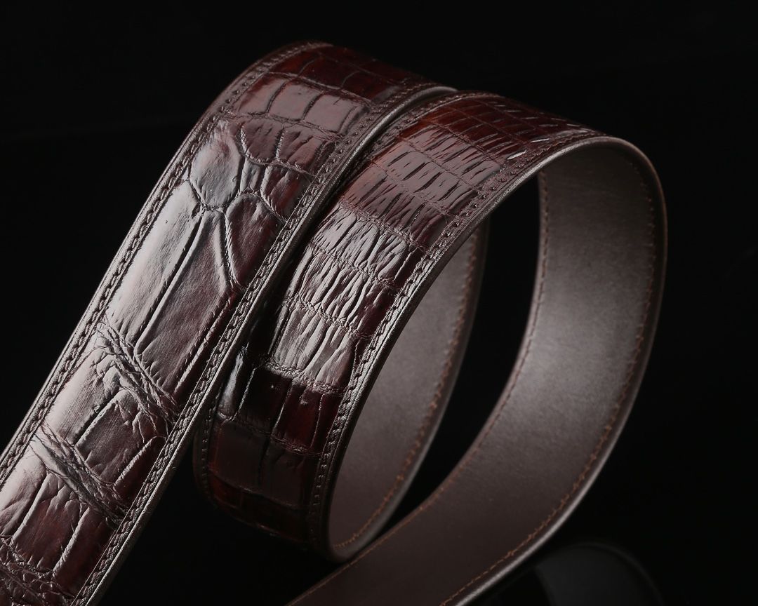 Imported Crocodile Skin Material Real Crocodile Skin Crocodile Back Bone Belly Leather Sewing High-End Series undefined