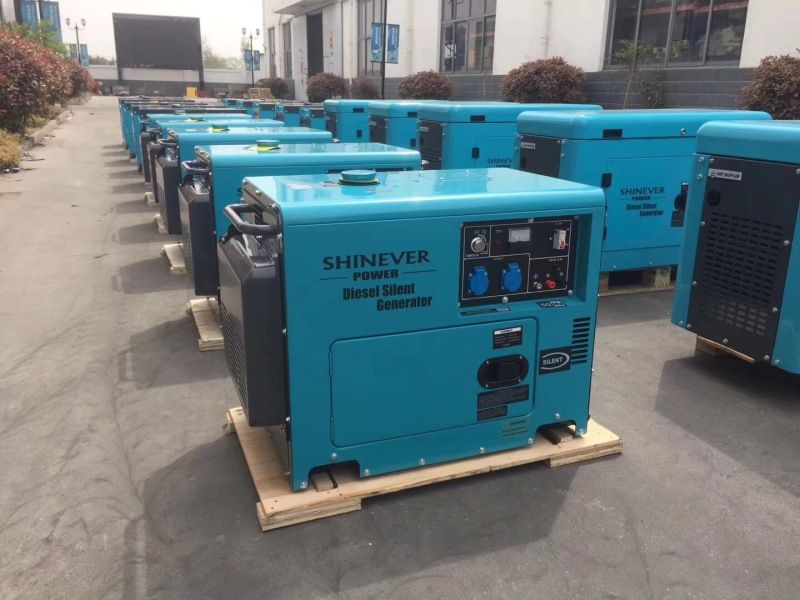 Manufacturer direct 5KW automatic start silent diesel Generator with ATS details Picture