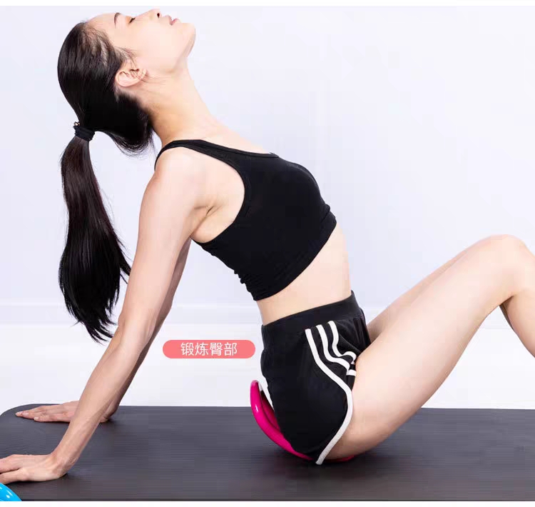 义乌好货 瑜伽环瑜珈圈开肩神器伸展环魔力拉伸美背拉筋普拉提详情图6