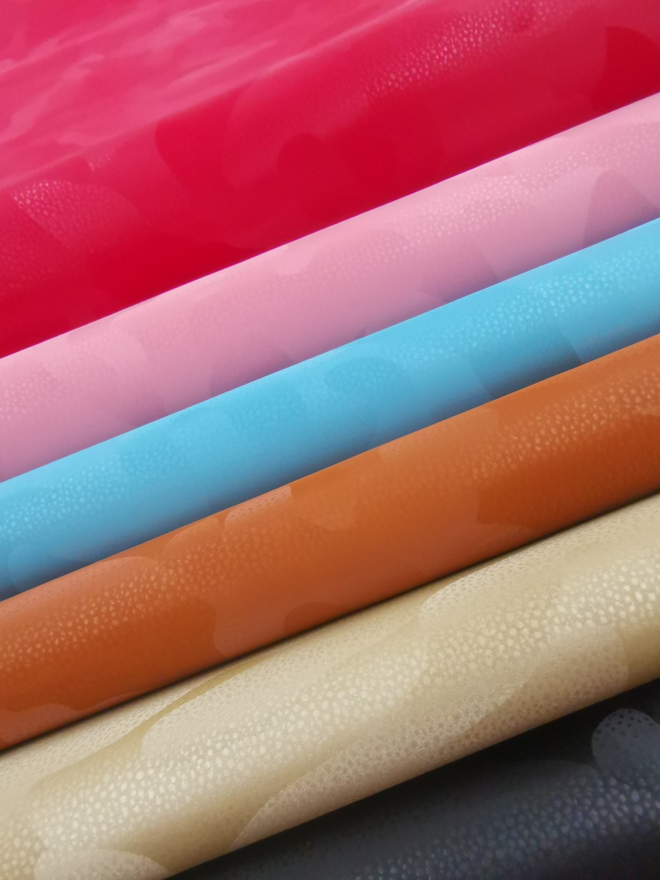 pu three-dimensional velvety camouflage pattern packaging material for luggage, ticket holders, notebook gift boxes Specification image