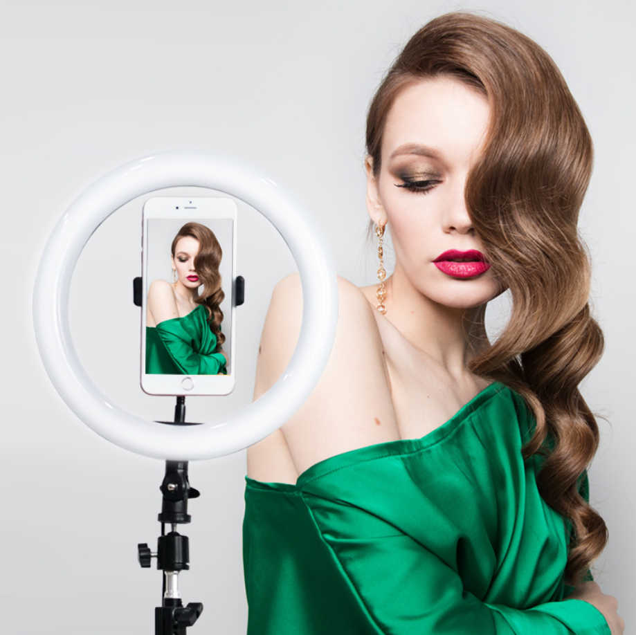 10" 26cm Ring Light with Tripod Stand for Live Stream Video details Picture