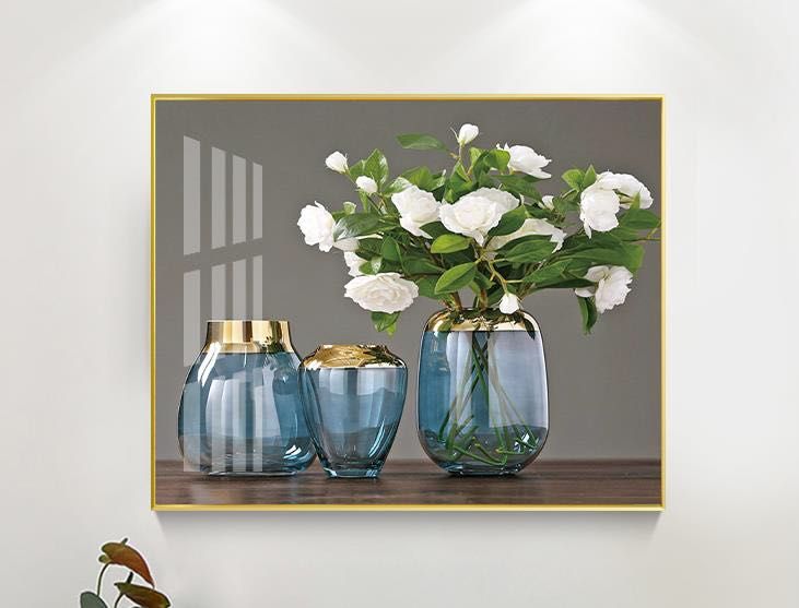 Aluminum alloy crystal stone restaurant painting thumbnail