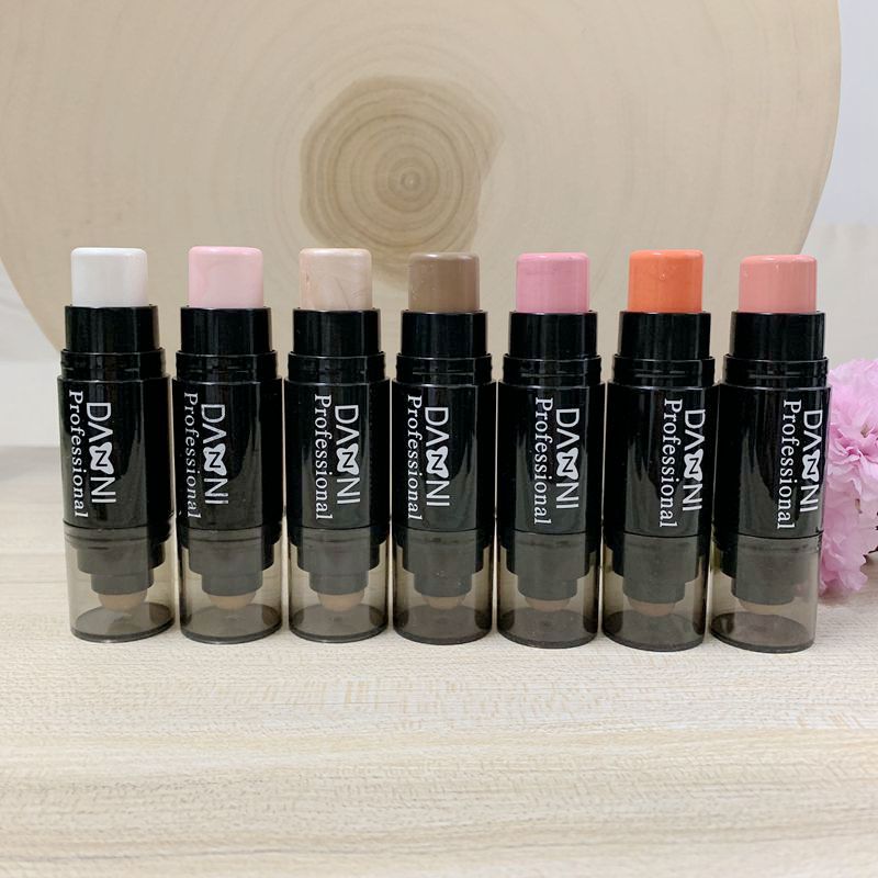 Wholesale from the manufacturer DANNI makeup brand: 7 sets of multi-functional waterproof and non-smudging three-dimensional high-gloss contouring sticks