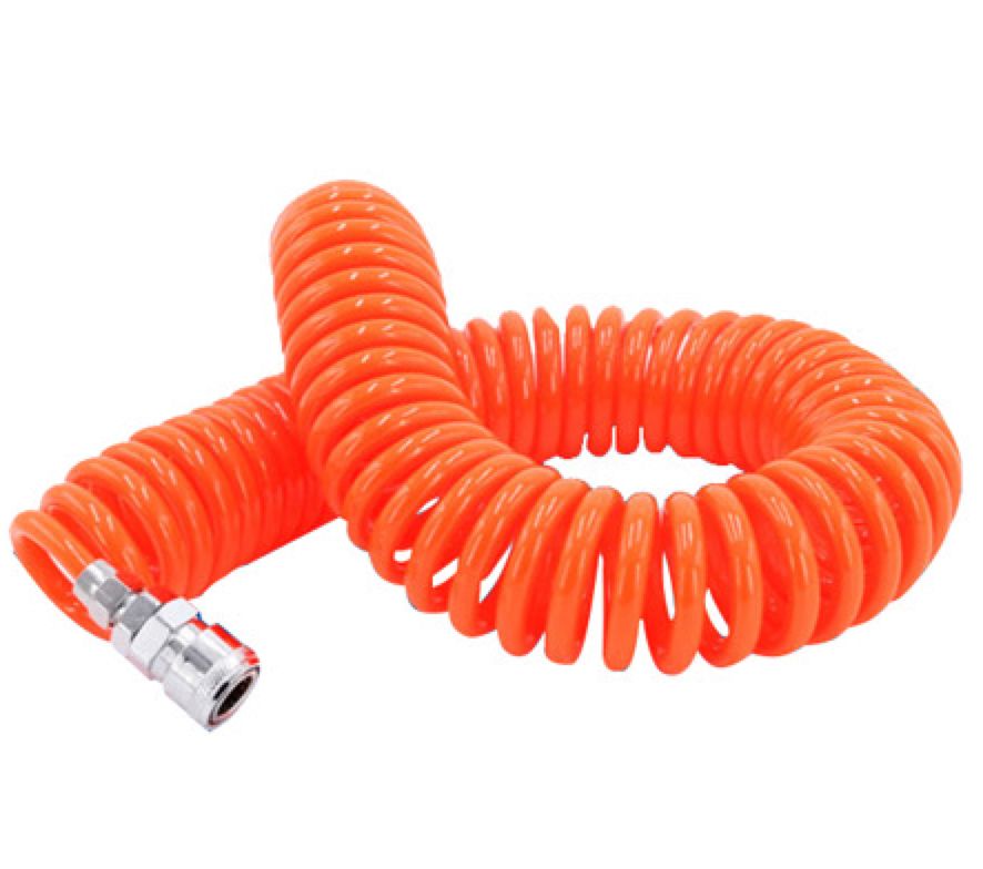 EVA弹簧管 优质材料多种规格可选气动工具配套红色带接头691215米详情图1