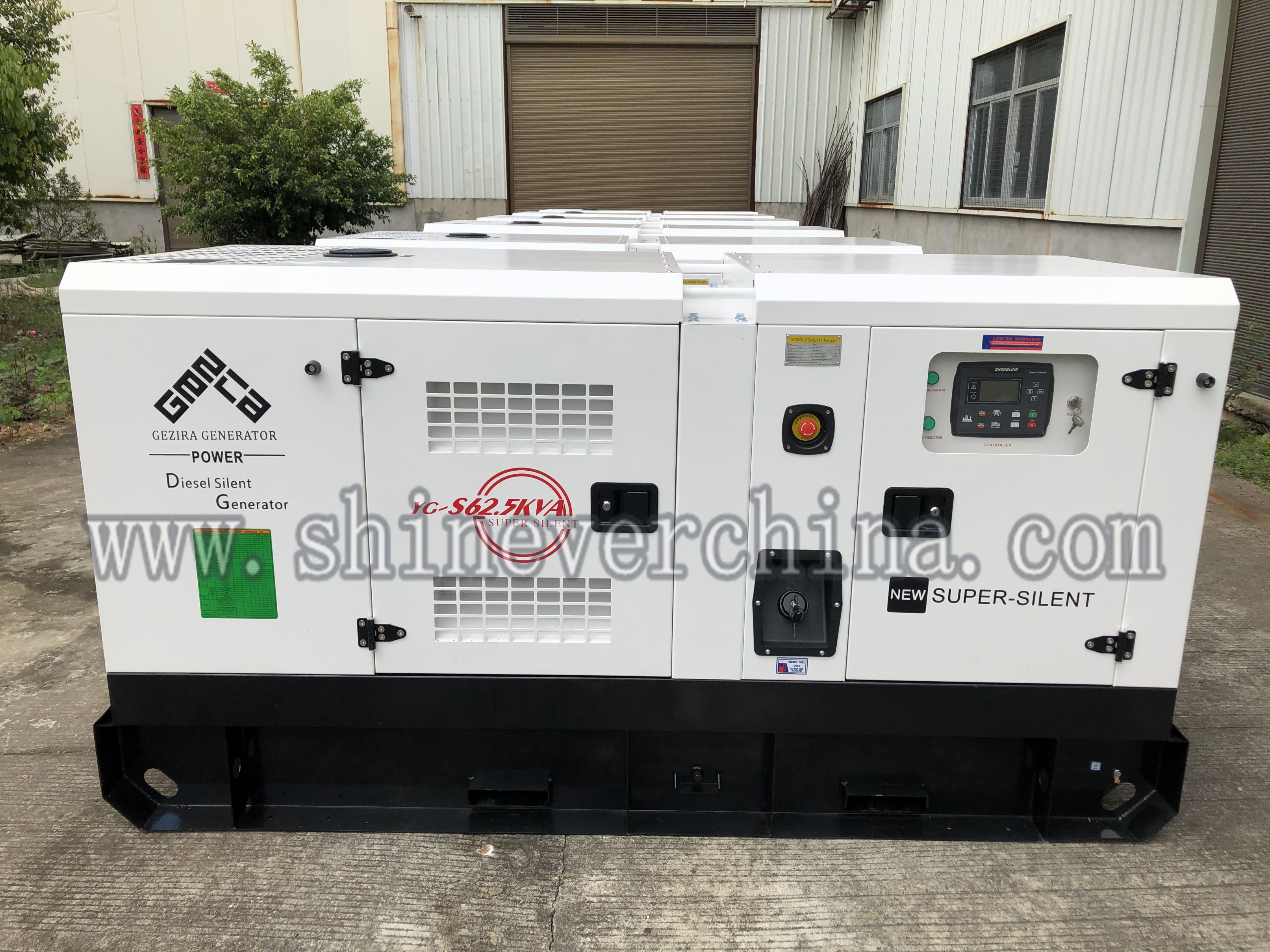 Factory direct selling fully automatic silent Weichai diesel generator set low noise generator set