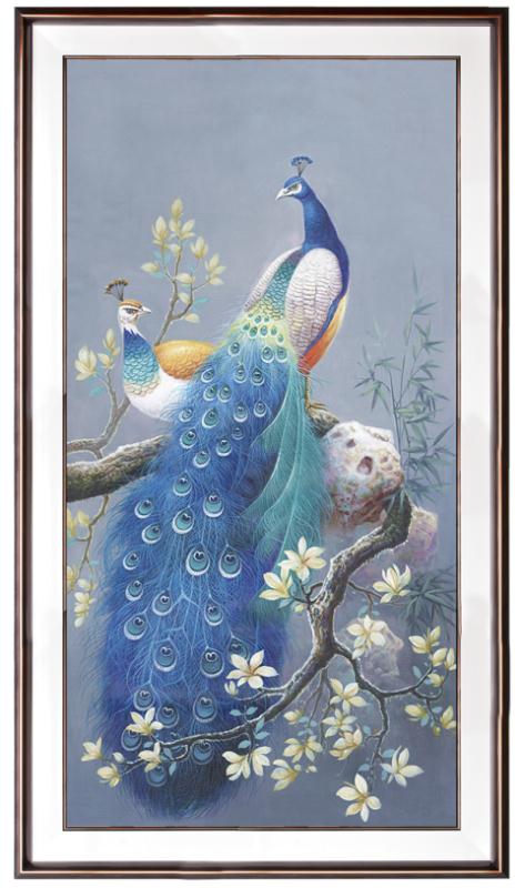 玉瓷珐琅彩玄关画