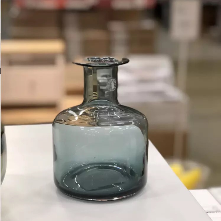 Grey Vase Glass Specification drawing