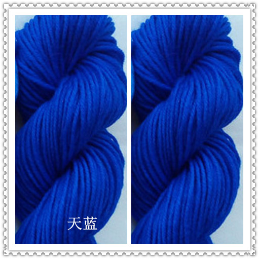 现货 厂家直销抗起球4股晴纶线 毛线 超柔软做玩具毛线  外贸团线 勾鞋线详情6