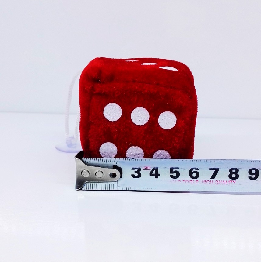 6cm plush dice guo liang toys produced 1208 store