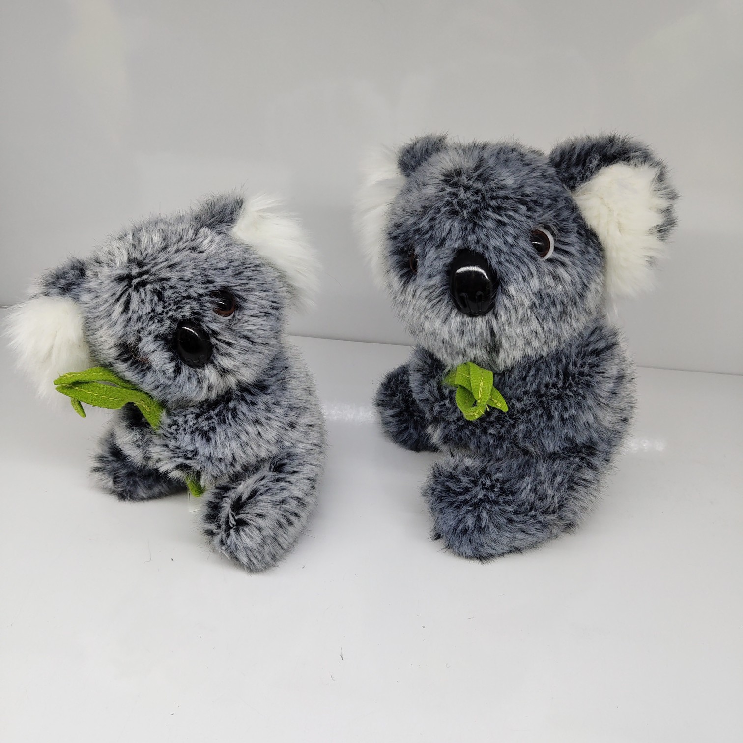 Stuffed toy koala, Australian koala leaves Koala. Children animal country good toys thumbnail