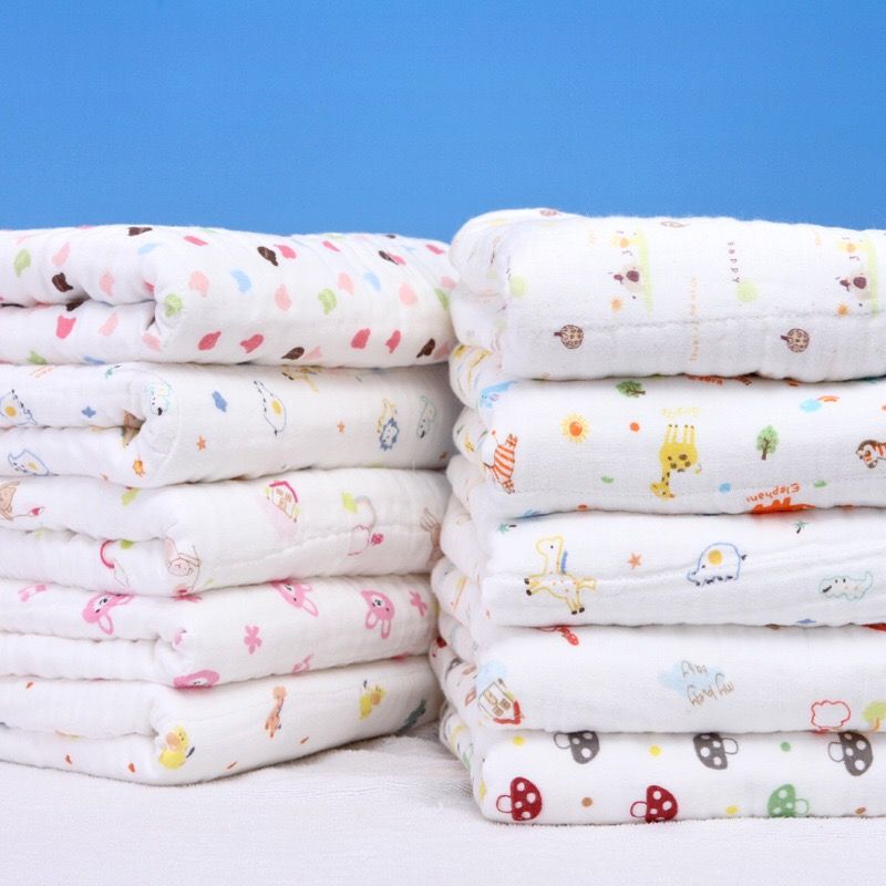 婴儿用品10层纱布包被夏凉被防踢被/空调被柔软透气