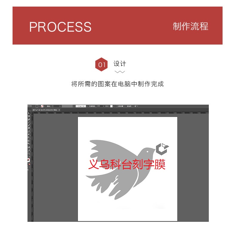 厂家直销 热转印 PET彩虹刻字膜 烫画膜 DIY私人订制 品质保证详情3