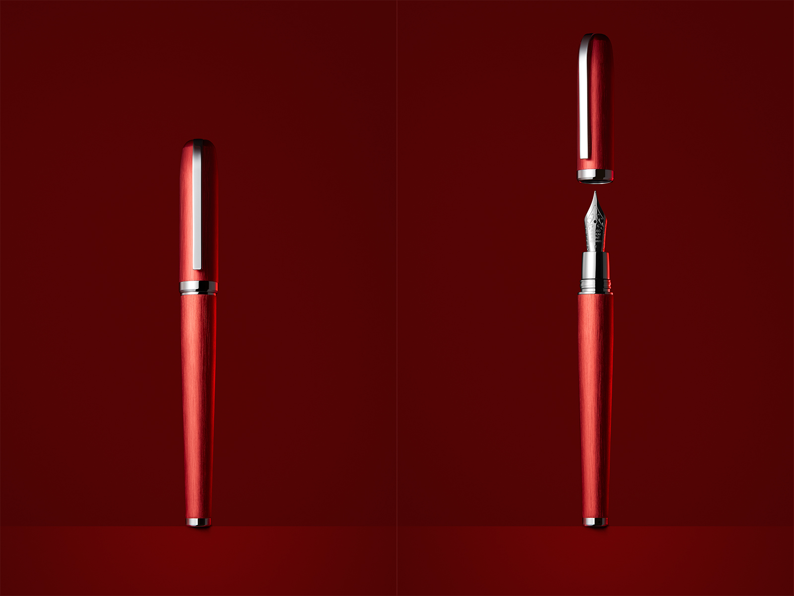 意索(ipluso) 风雅颂·雅士系列钢笔套盒-颂 红色详情图3