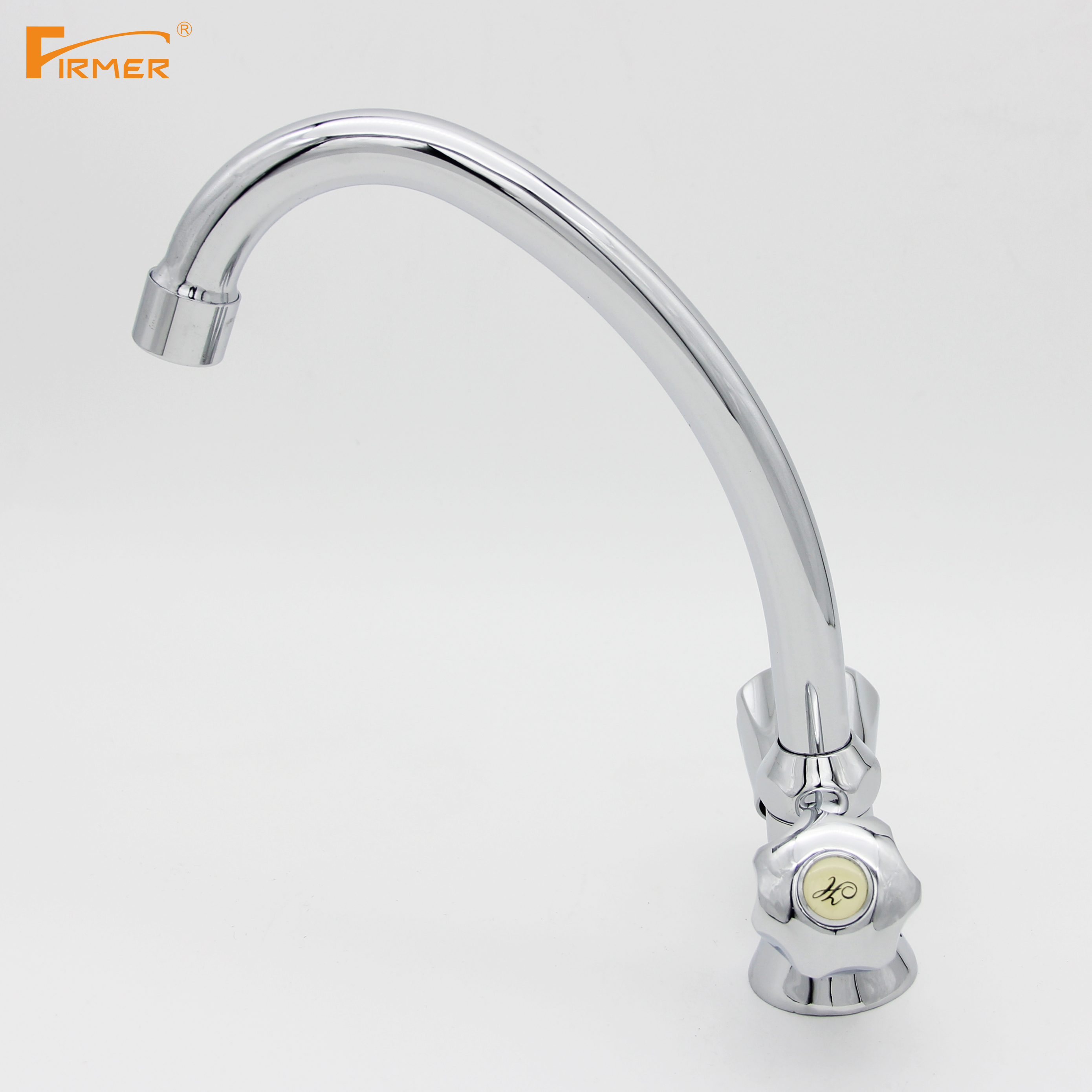 Yiwu quality products: FIRMER Cross-border kitchen copper in-wall hot and cold water faucet, sink, bathroom, Rain waterfall faucet, kitchen faucet detail image 2