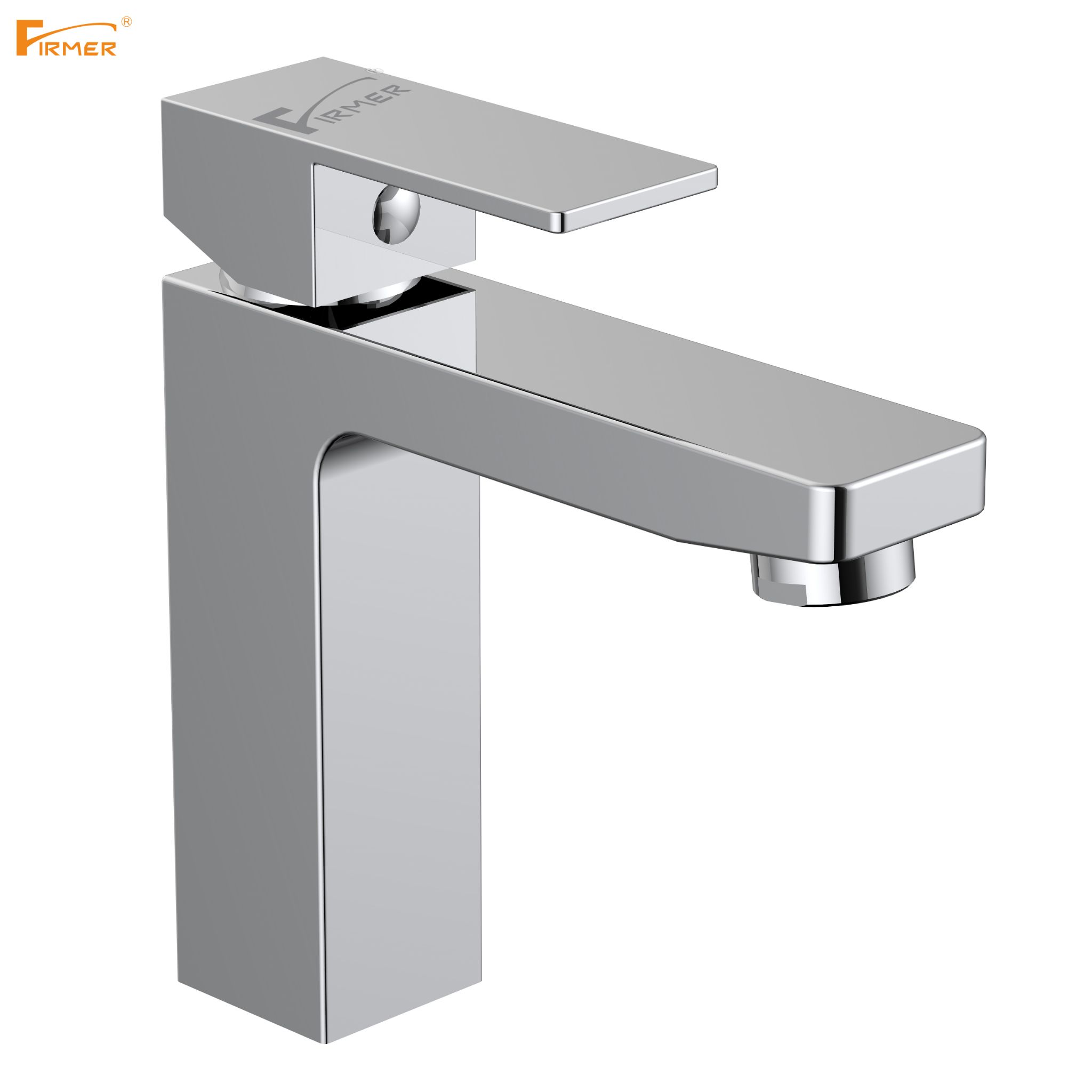 Yiwu quality goods FIRMER YLN1935-1 square all-copper hot and cold countertop and undertop basins, washbasins, washbasins, faucets