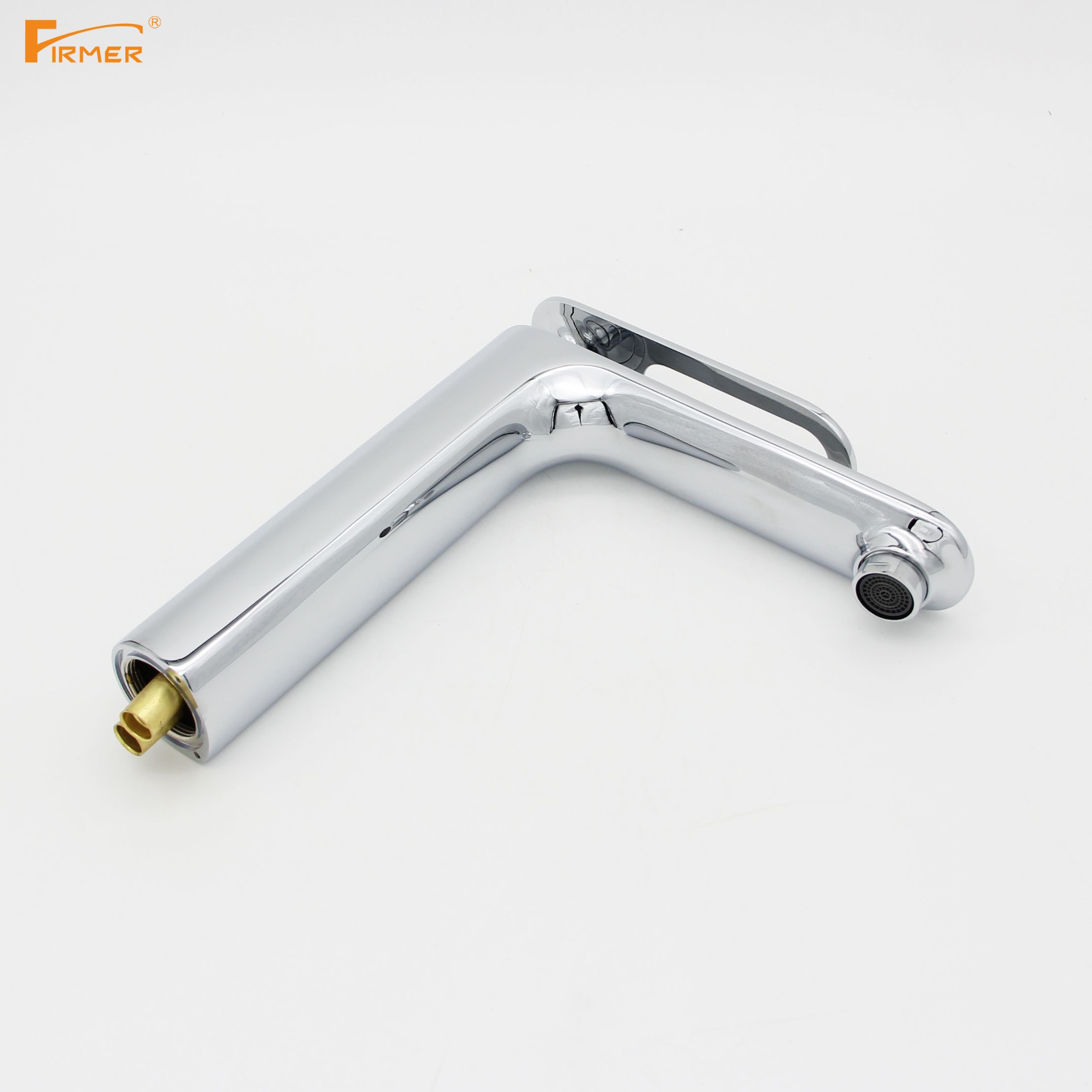 Yiwu quality goods FIRMER YLN1930-1A cold and hot countertop basin faucet copper high washbasin Washbasin Faucet Specification image