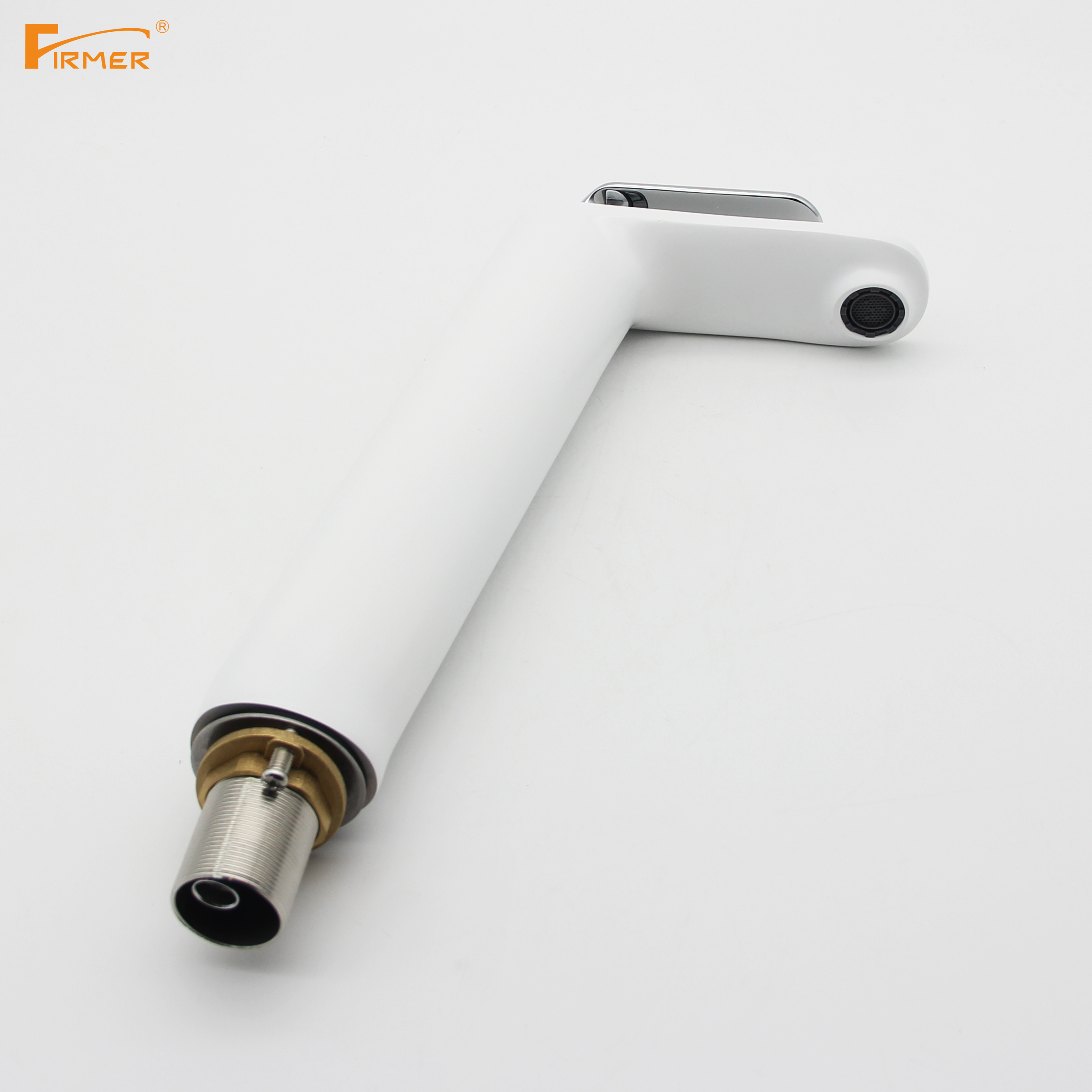 Yiwu quality goods FIRMER YLN1898-1A washbasin, hot and cold all-copper faucet, bathroom countertop basin, balcony basin, faucet detail image 2