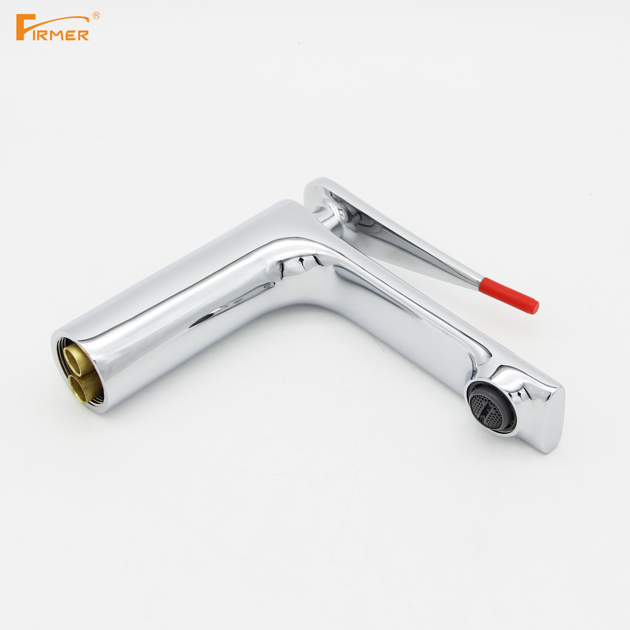 Yiwu quality goods FIRMER YLN1919-1 cold and hot household single-hole bathroom, washbasin, countertop, washbasin, faucet pic 3