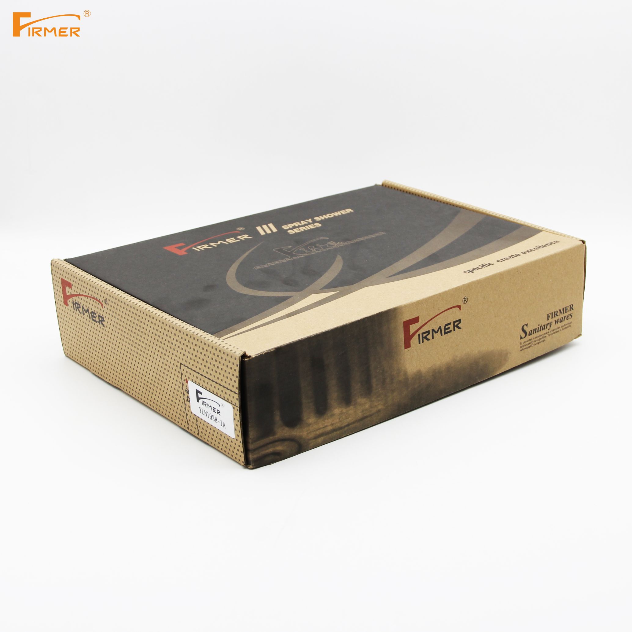 Yiwu quality goods FIRMER YLN1938-1A black faucet, washbasin, washbasin, single handle, single hole, tall cold and hot water faucet undefined