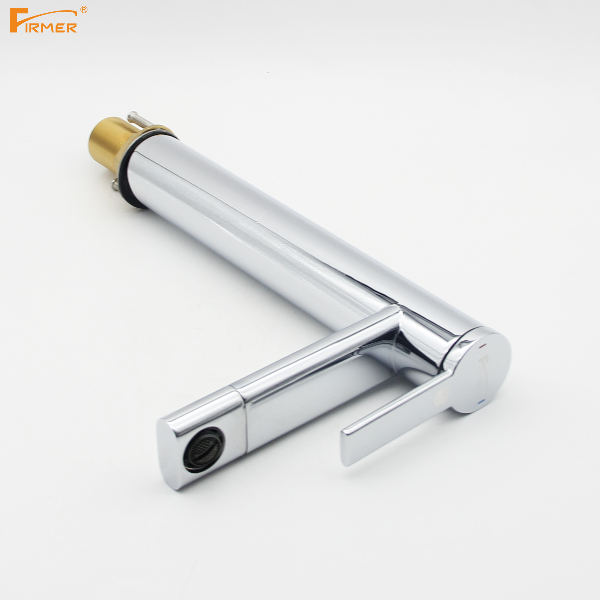Yiwu quality goods FIRMER YLM1896-1A countertop basin faucet with high cold and hot basin, washbasin and sink faucet detail image 4